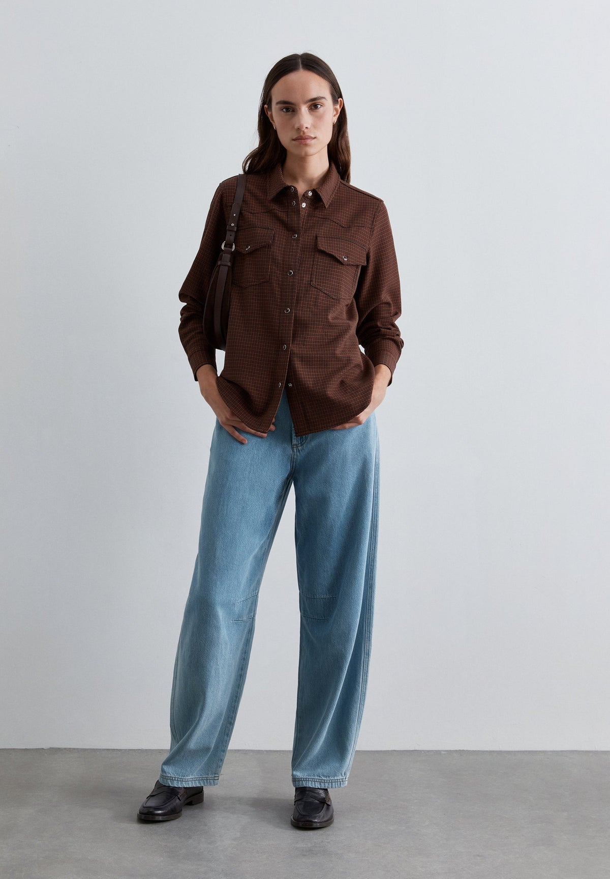 CHECK SHIRT WITH POCKETS