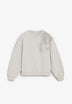 SHOULDER DETAIL SWEATSHIRT