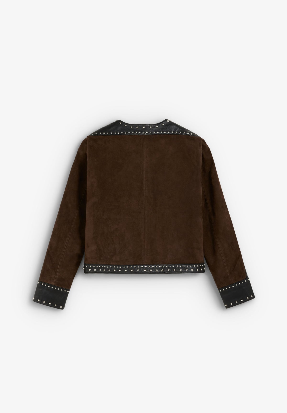 STUDDED LEATHER JACKET