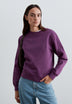 REGULAR FIT EMBROIDERED SWEATSHIRT