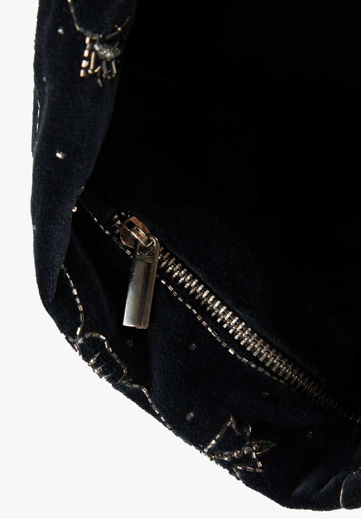 SCPARVELVETFRINGES BAG