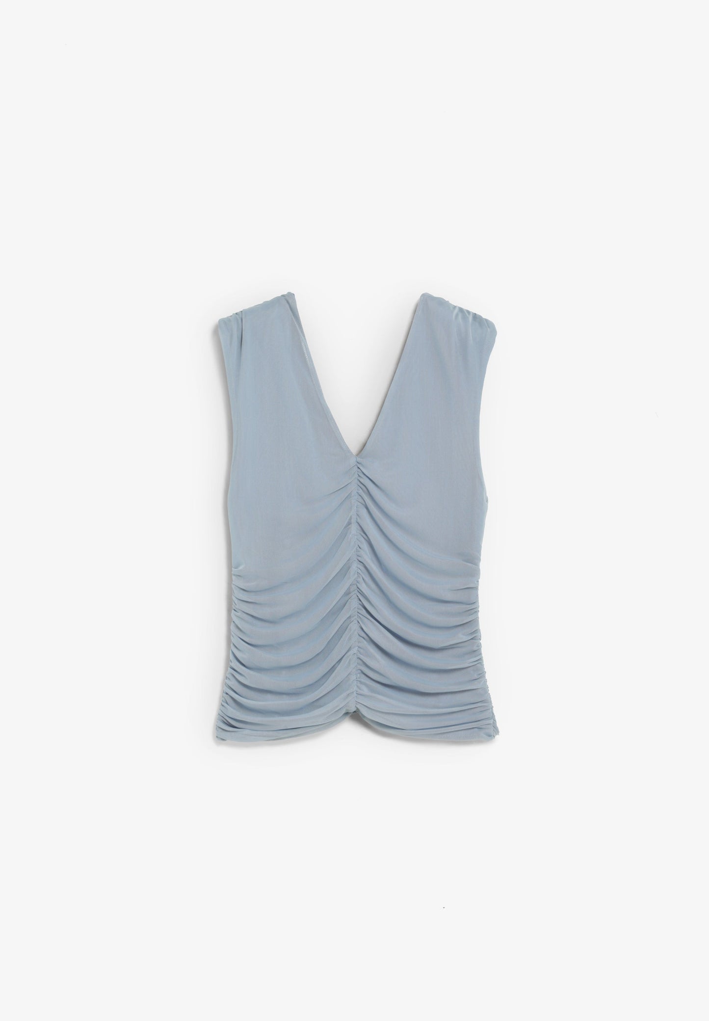 T-SHIRT WITH GATHERED FRONT