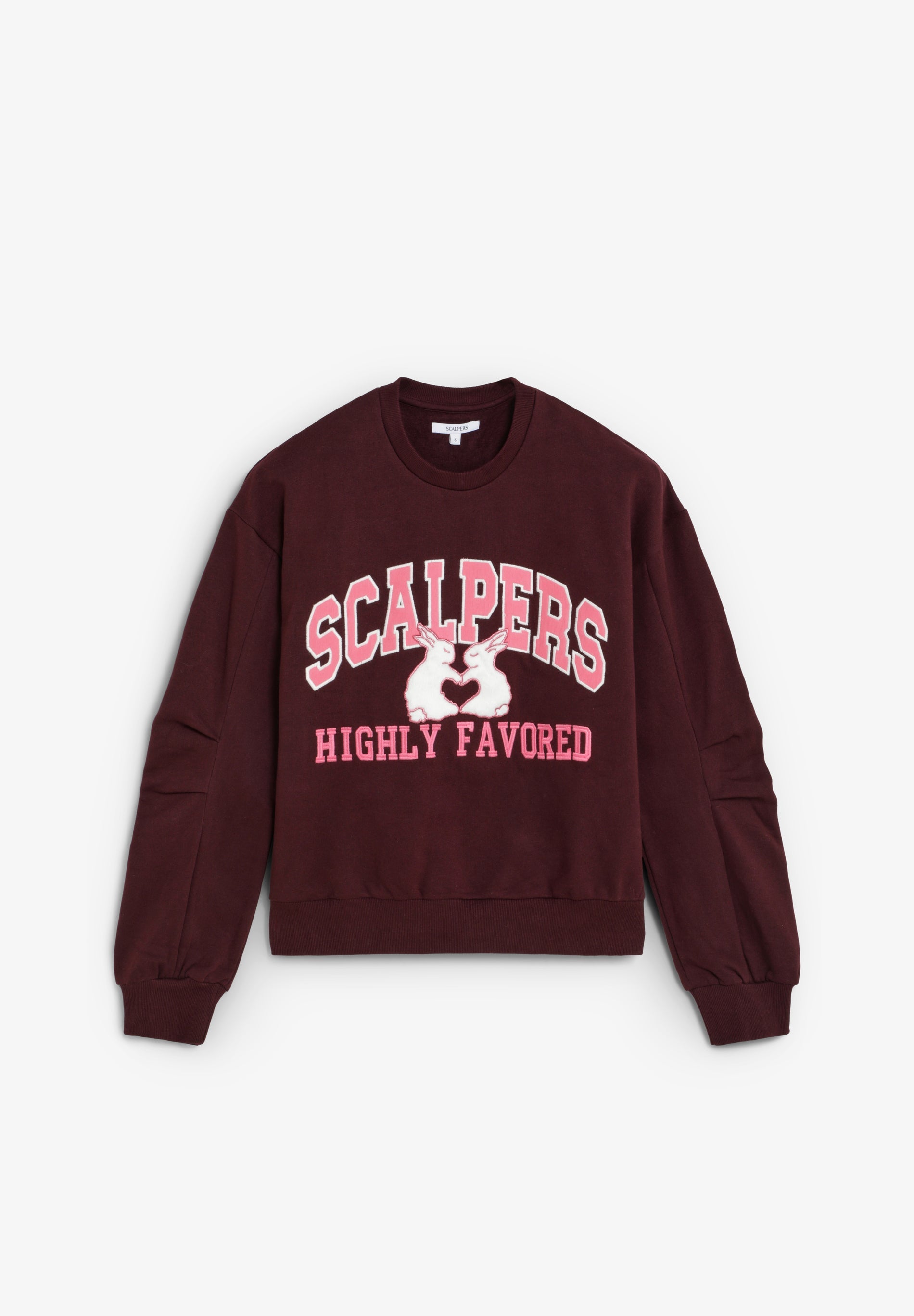 SWEATSHIRT WITH FRONT EMBROIDERY