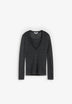 LONG SLEEVE LUREX T-SHIRT