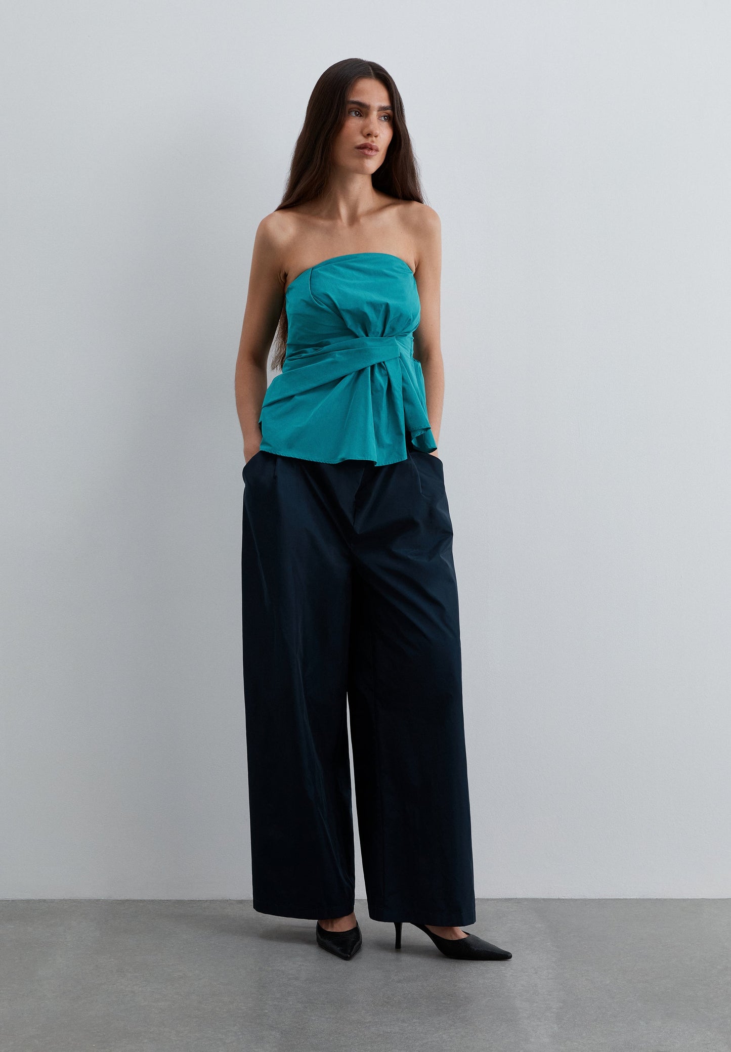 SCRF NEW TAFETA TOP