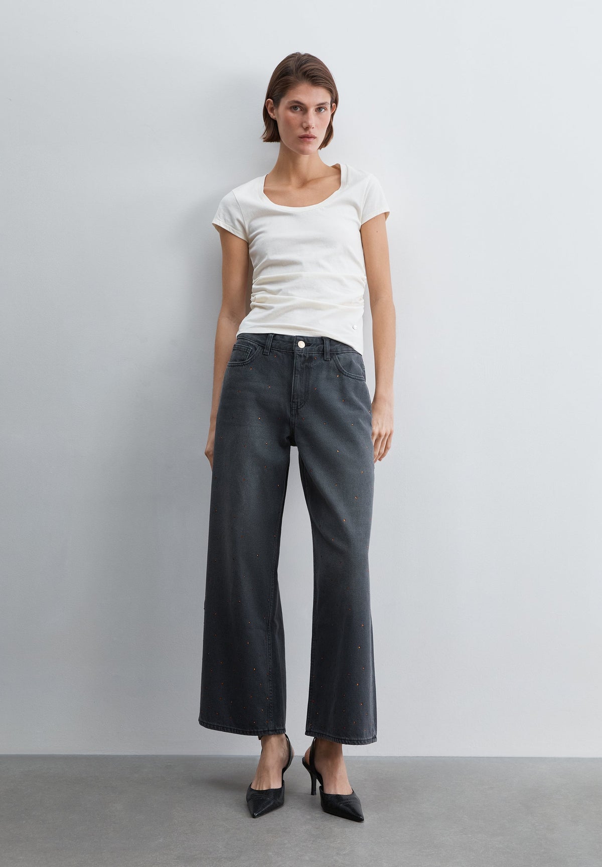 SCSTRASS DENIM PANT