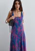 SCRF FLOWY SLIP DRESS