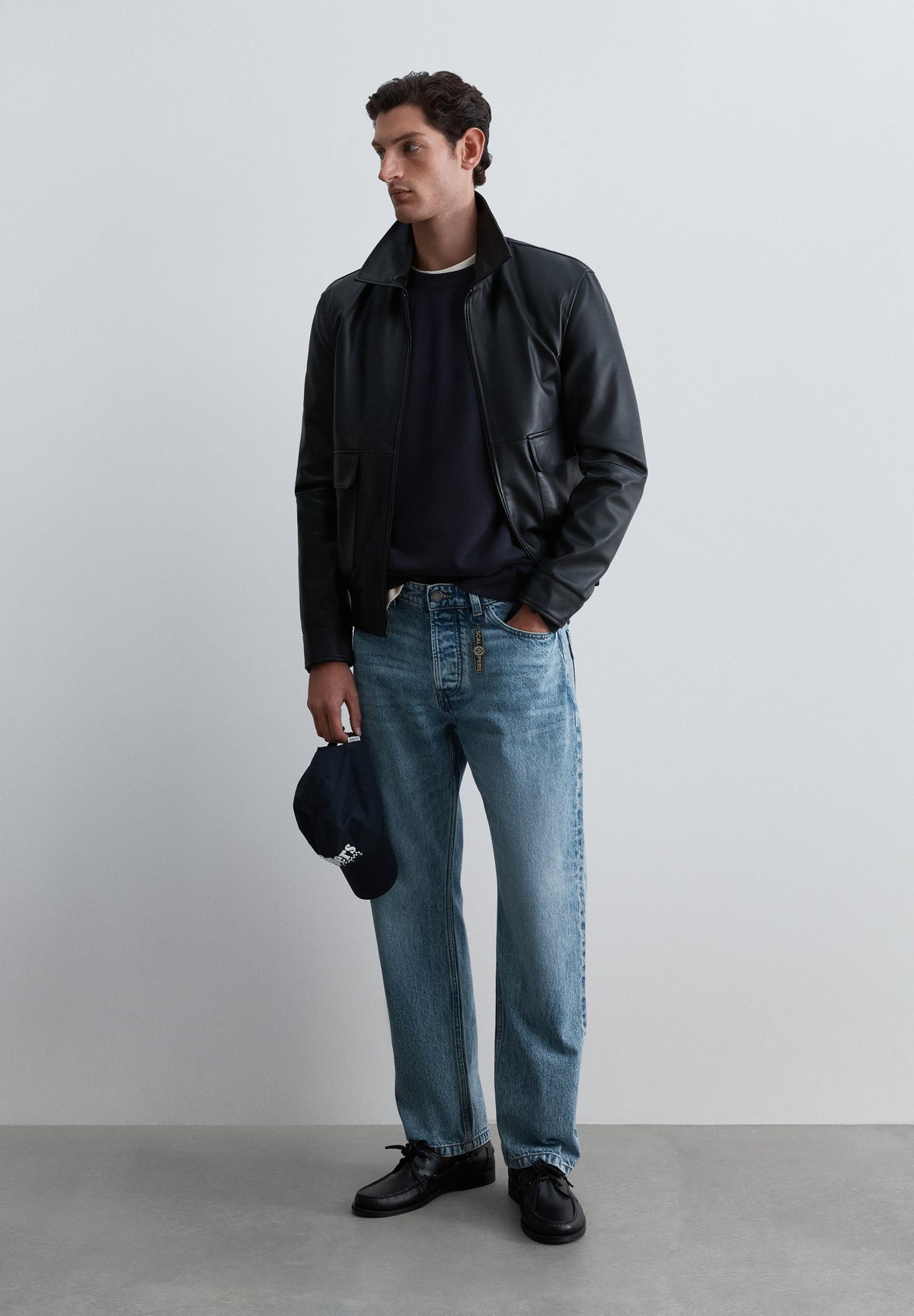 SWEATSHIRT WITH EMBROIDERED BACK LOGO