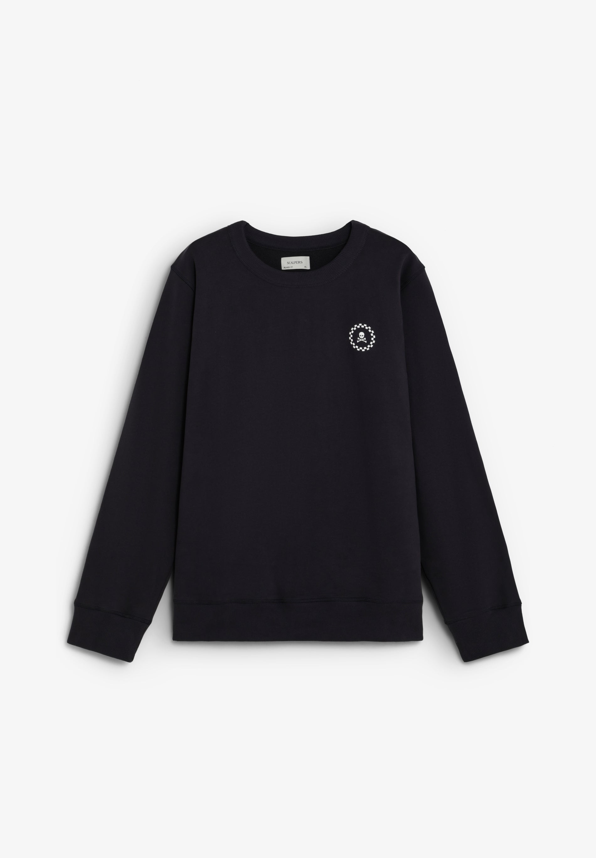 SWEATSHIRT WITH EMBROIDERED BACK LOGO