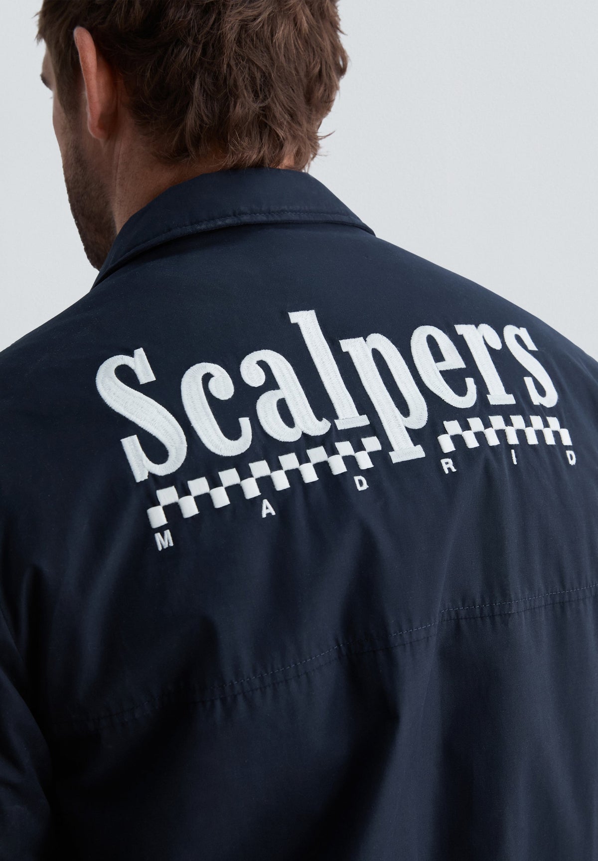 BOMBER JACKET WITH PATCHES