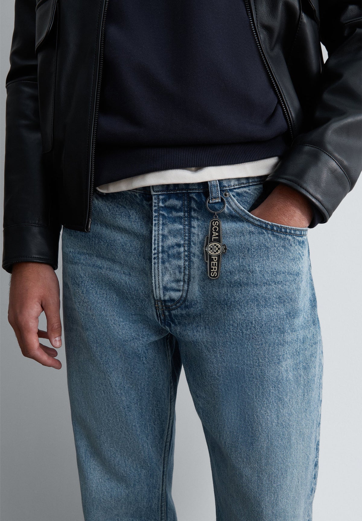 METAL LOGO KEYCHAIN