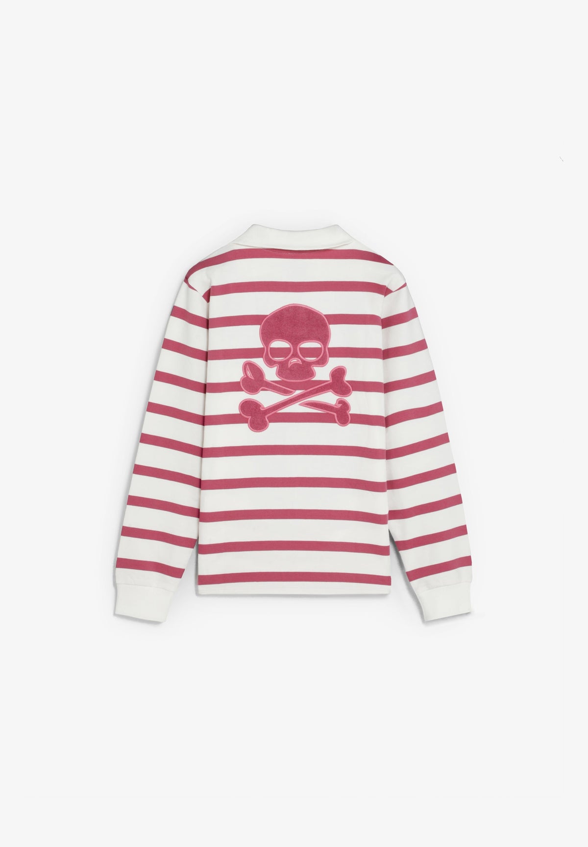 HALF-ZIP STRIPED SWEATSHIRT