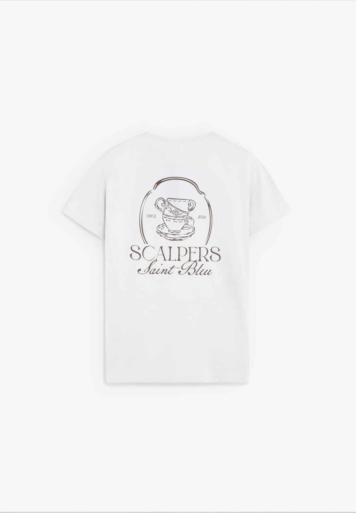 SAINT BLEU PRINT T-SHIRT