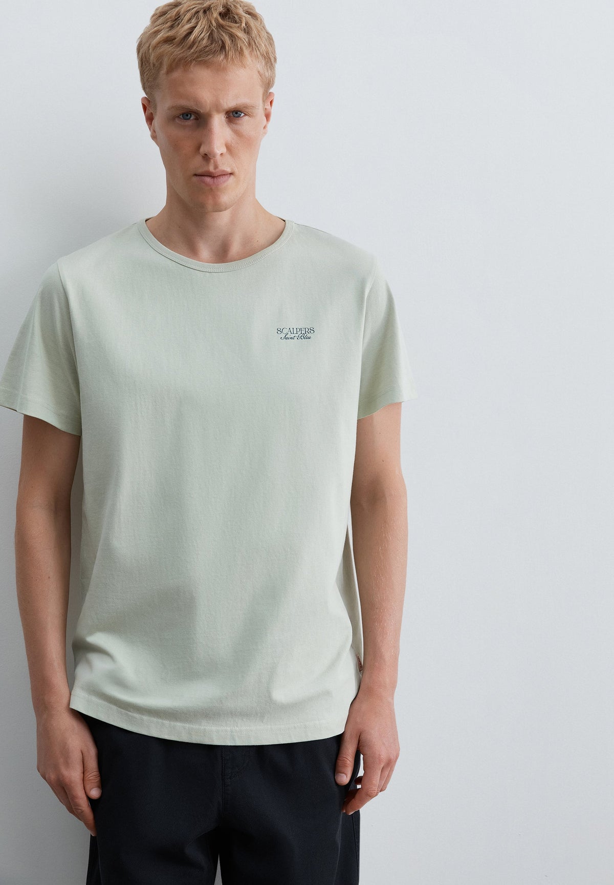 SAINT BLEU PRINT T-SHIRT