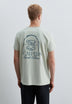 SAINT BLEU PRINT T-SHIRT