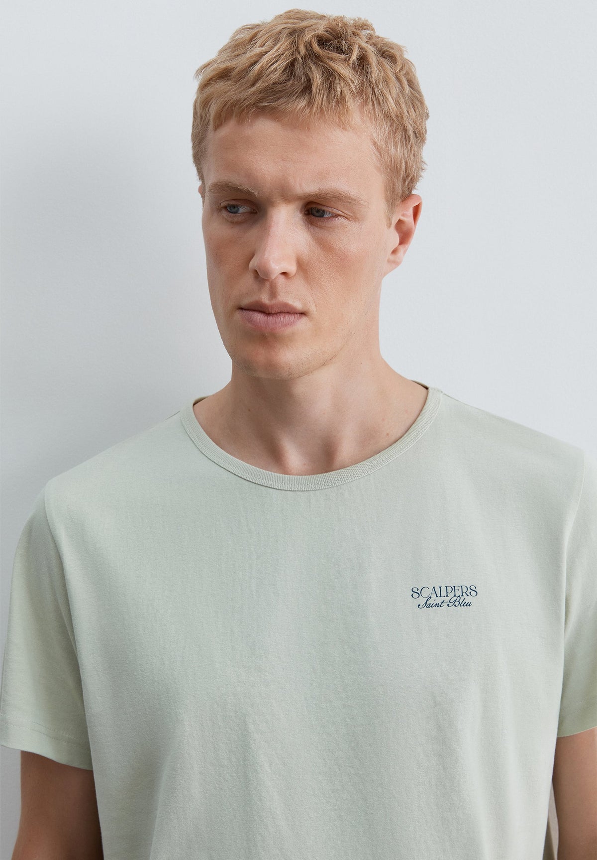 SAINT BLEU PRINT T-SHIRT