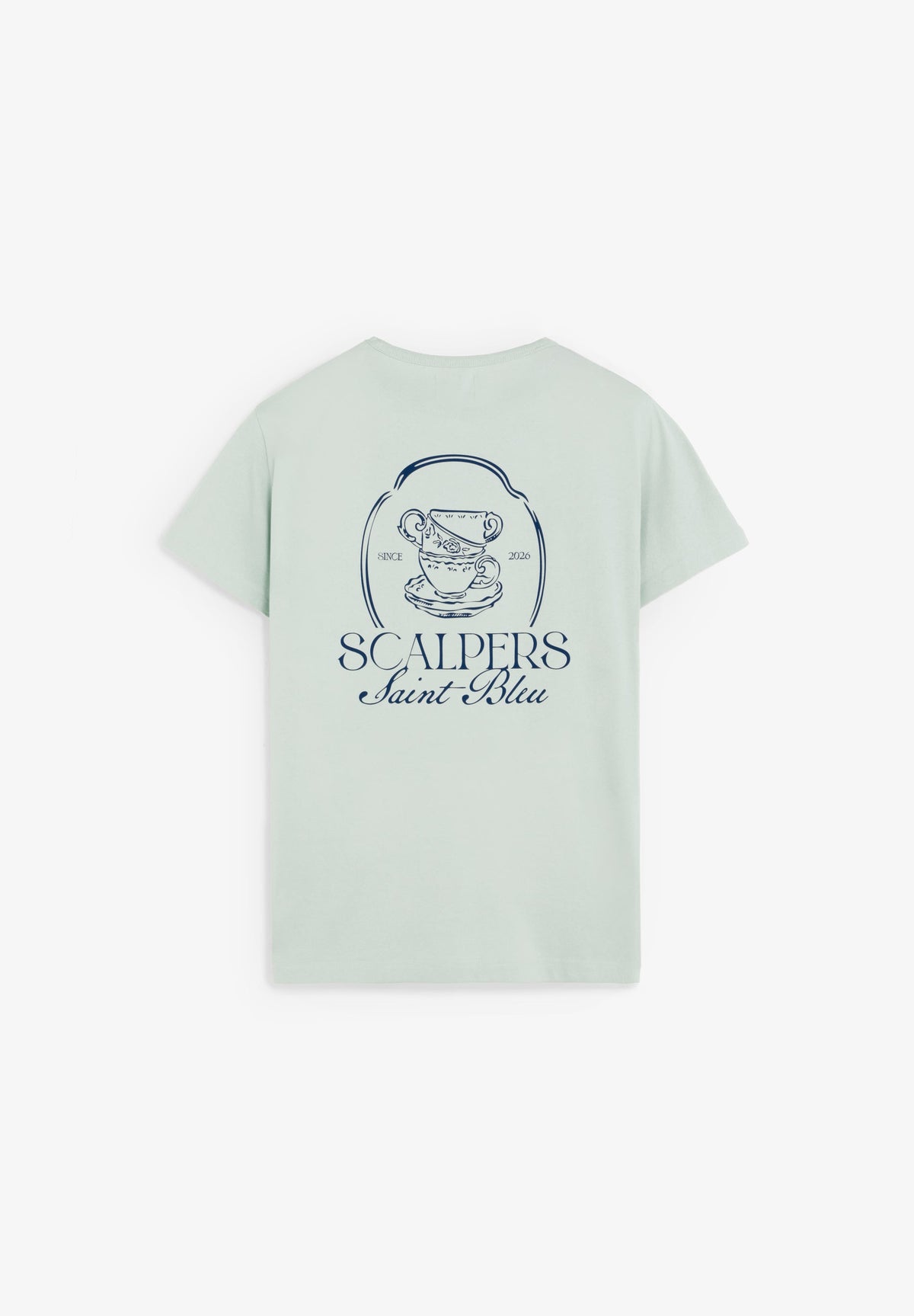 SAINT BLEU PRINT T-SHIRT