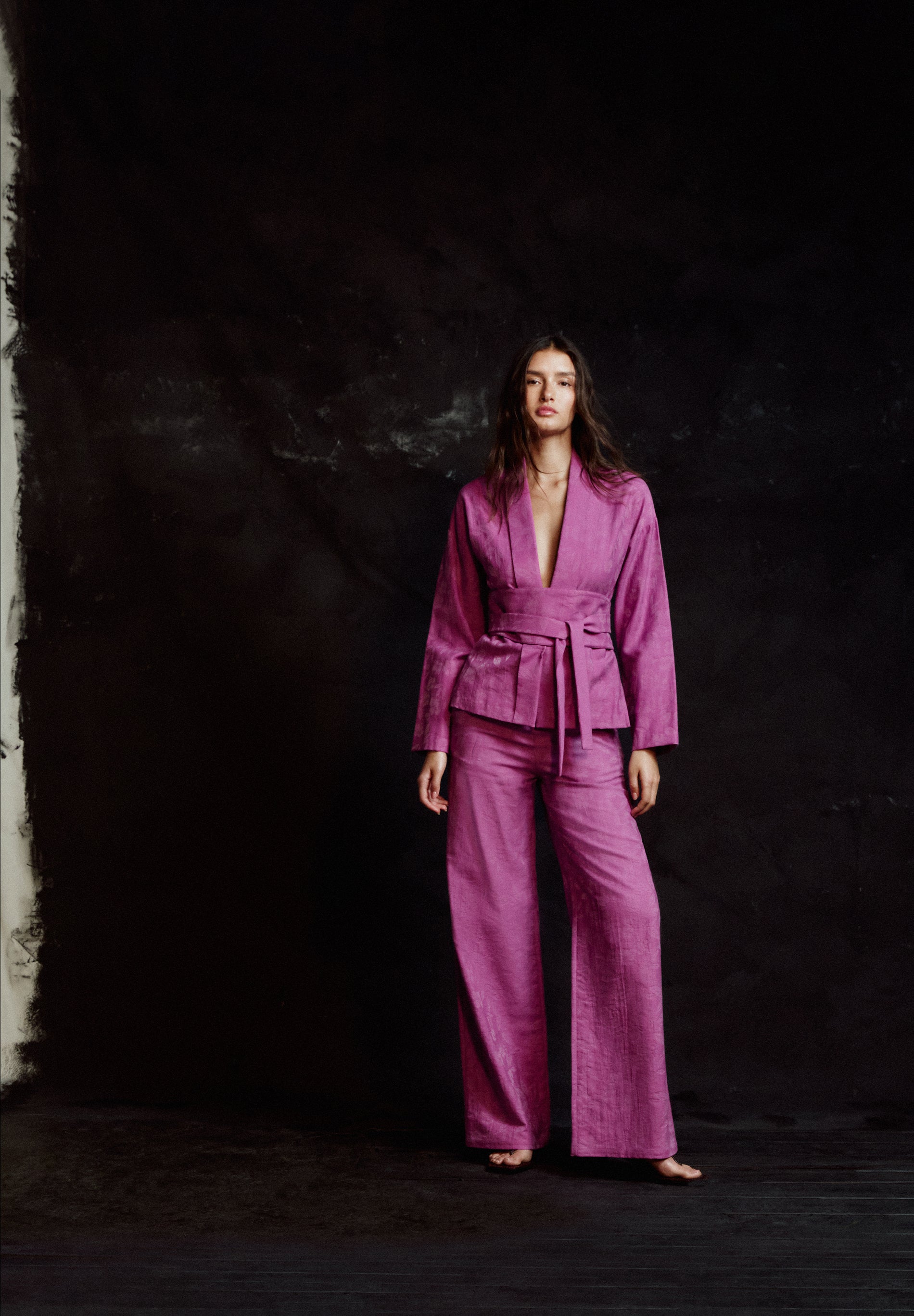JACQUARD TROUSERS