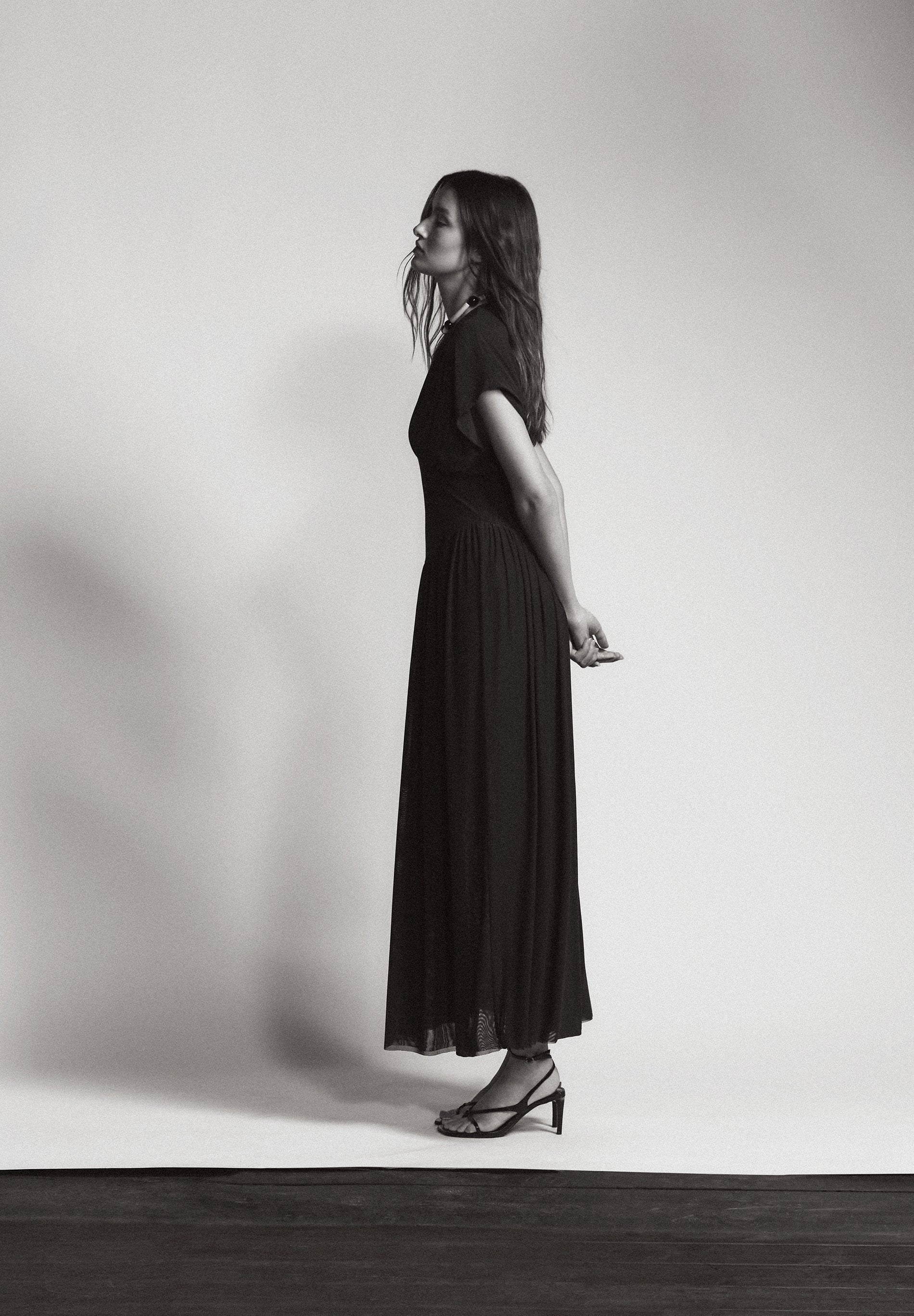 MAXI CHIFFON DRESS