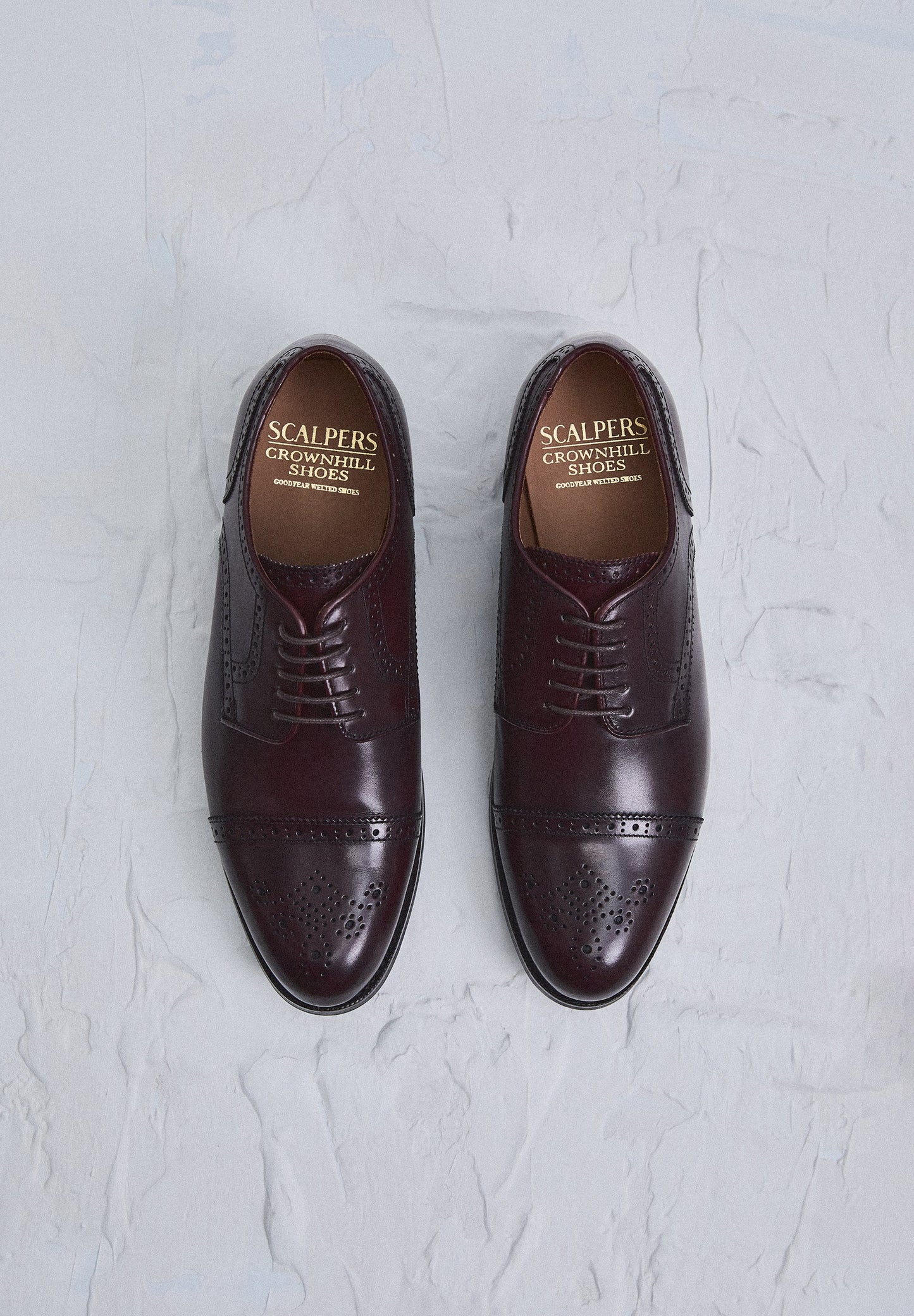 LEATHER DERBY BROGUES