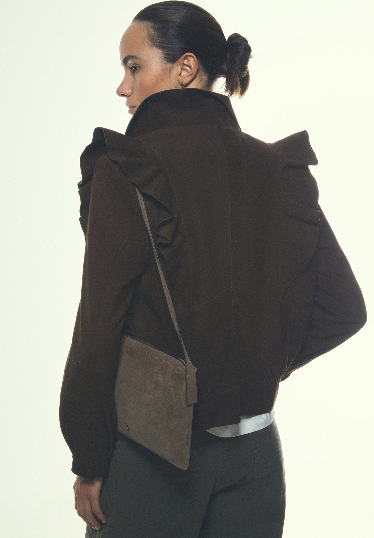 LEATHER SHOULDER BAG