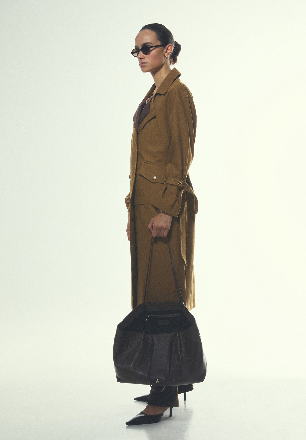 LONG CONVERTIBLE TRENCH COAT