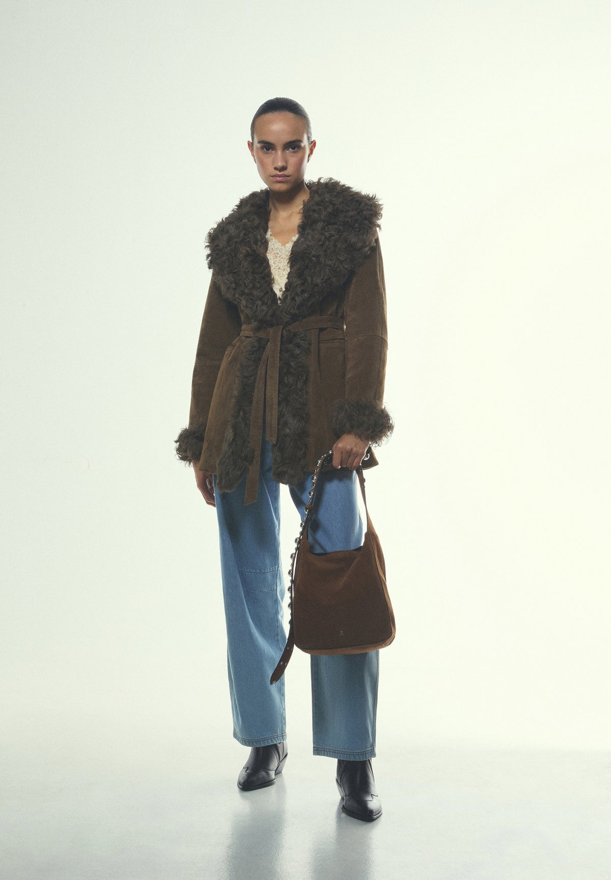SCFURSUEDE COAT