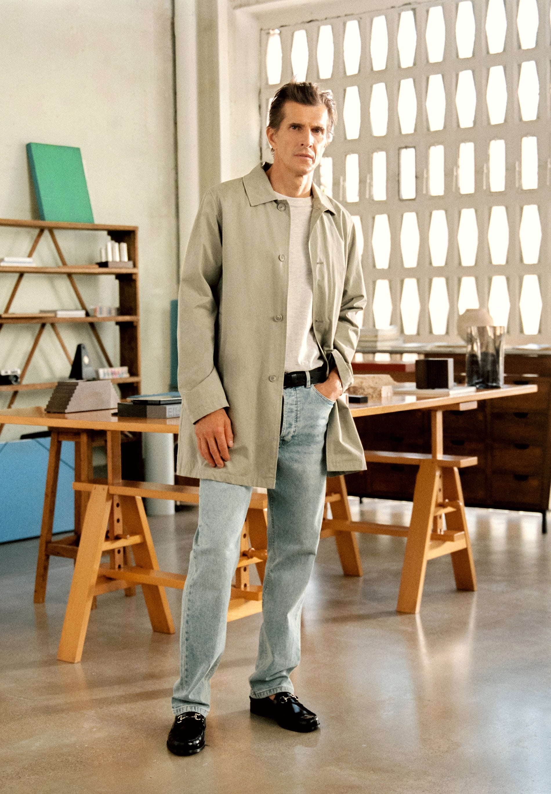 FADED EMBROIDERED T-SHIRT