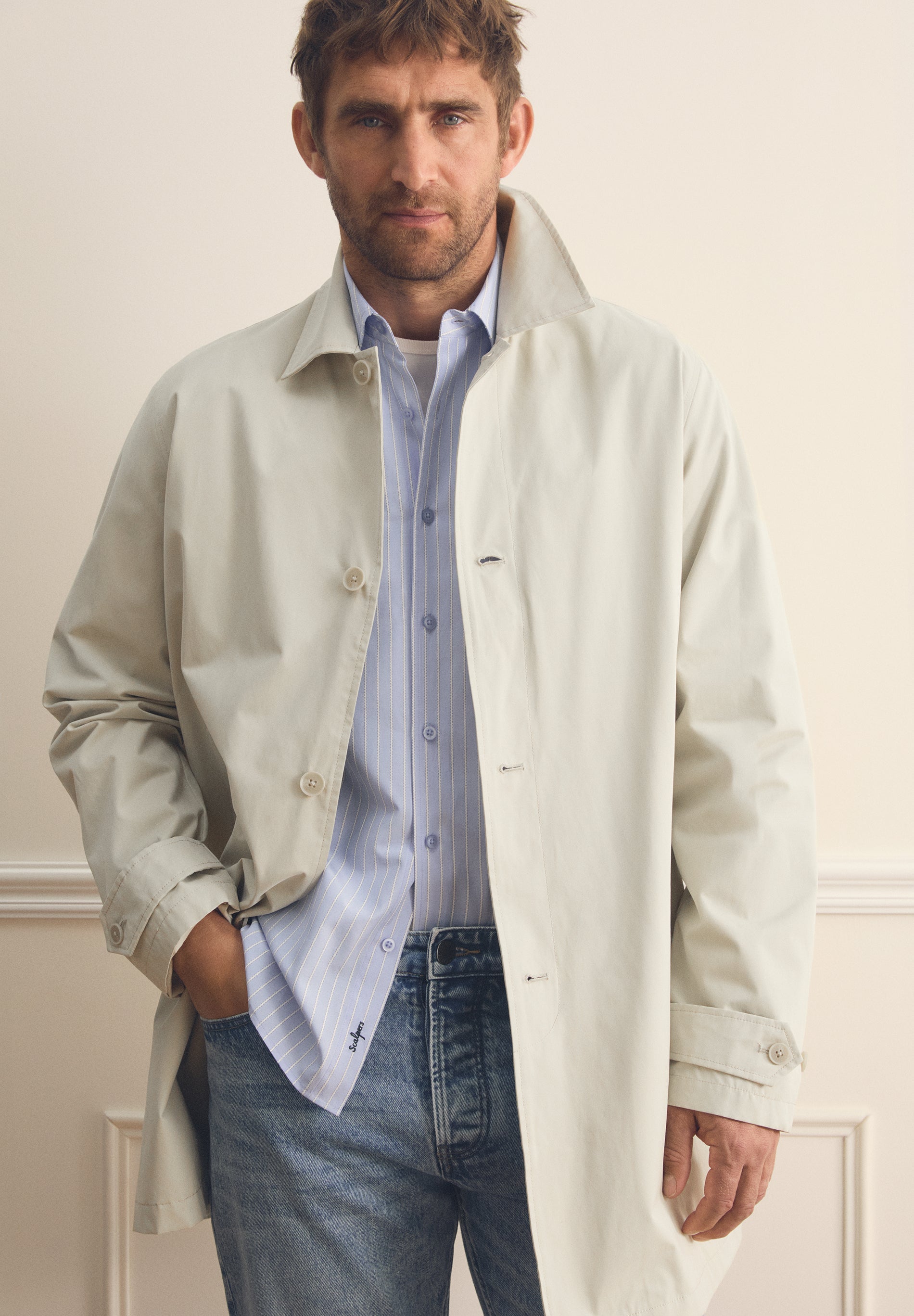 CLASSIC WATER-REPELLENT TRENCH COAT