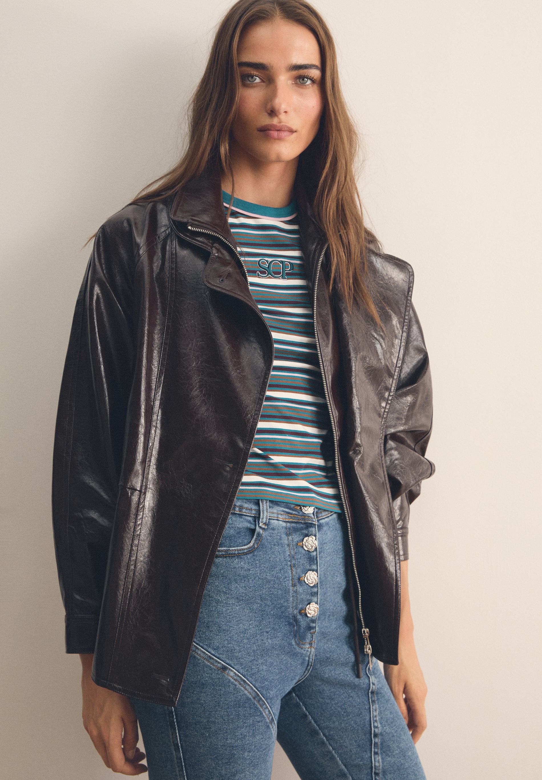 HIGH WAIST BOOTCUT JEANS