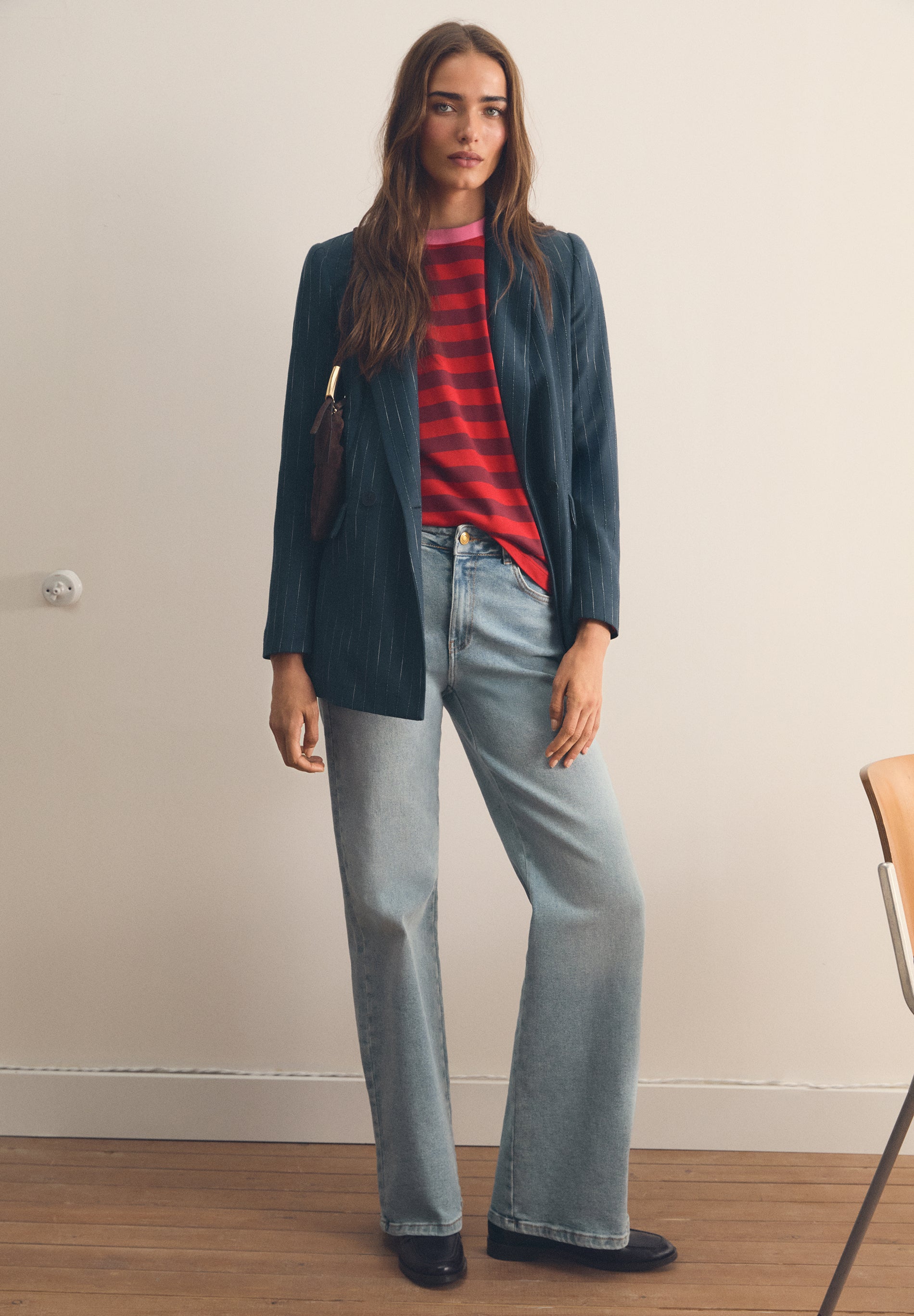 LUREX STRIPED BLAZER