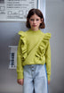 SWEATER WITH RUFFLES