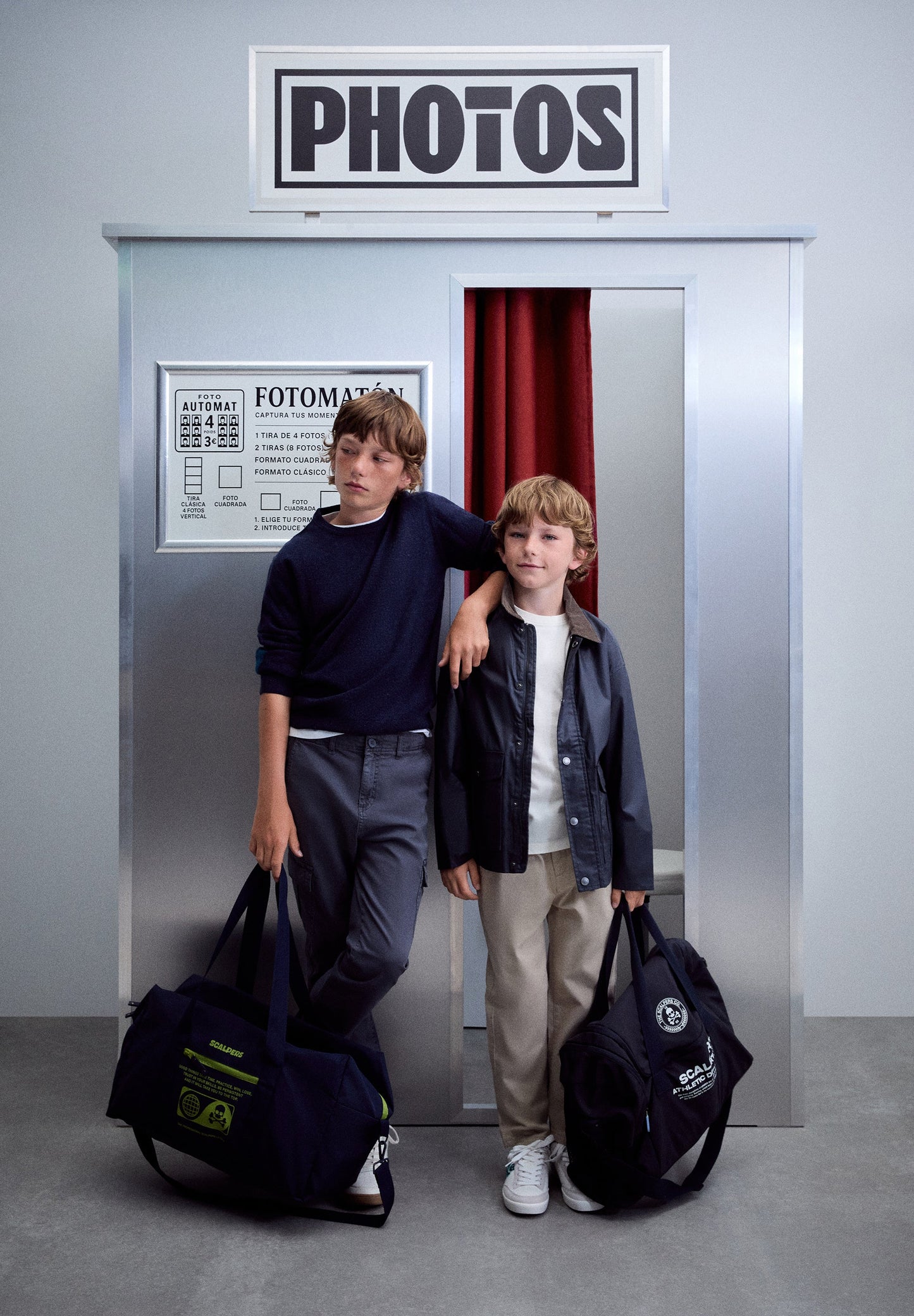 SKULL SWEATER WITH ELBOW PADS