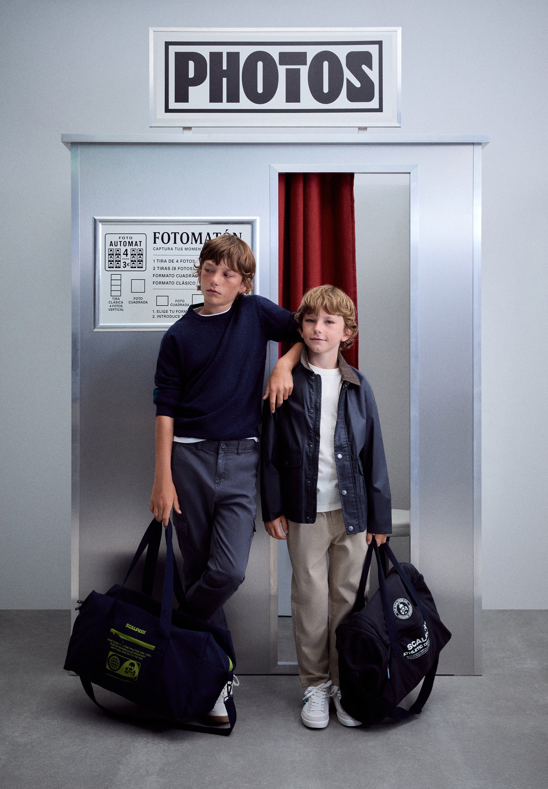 SKULL SWEATER WITH ELBOW PADS