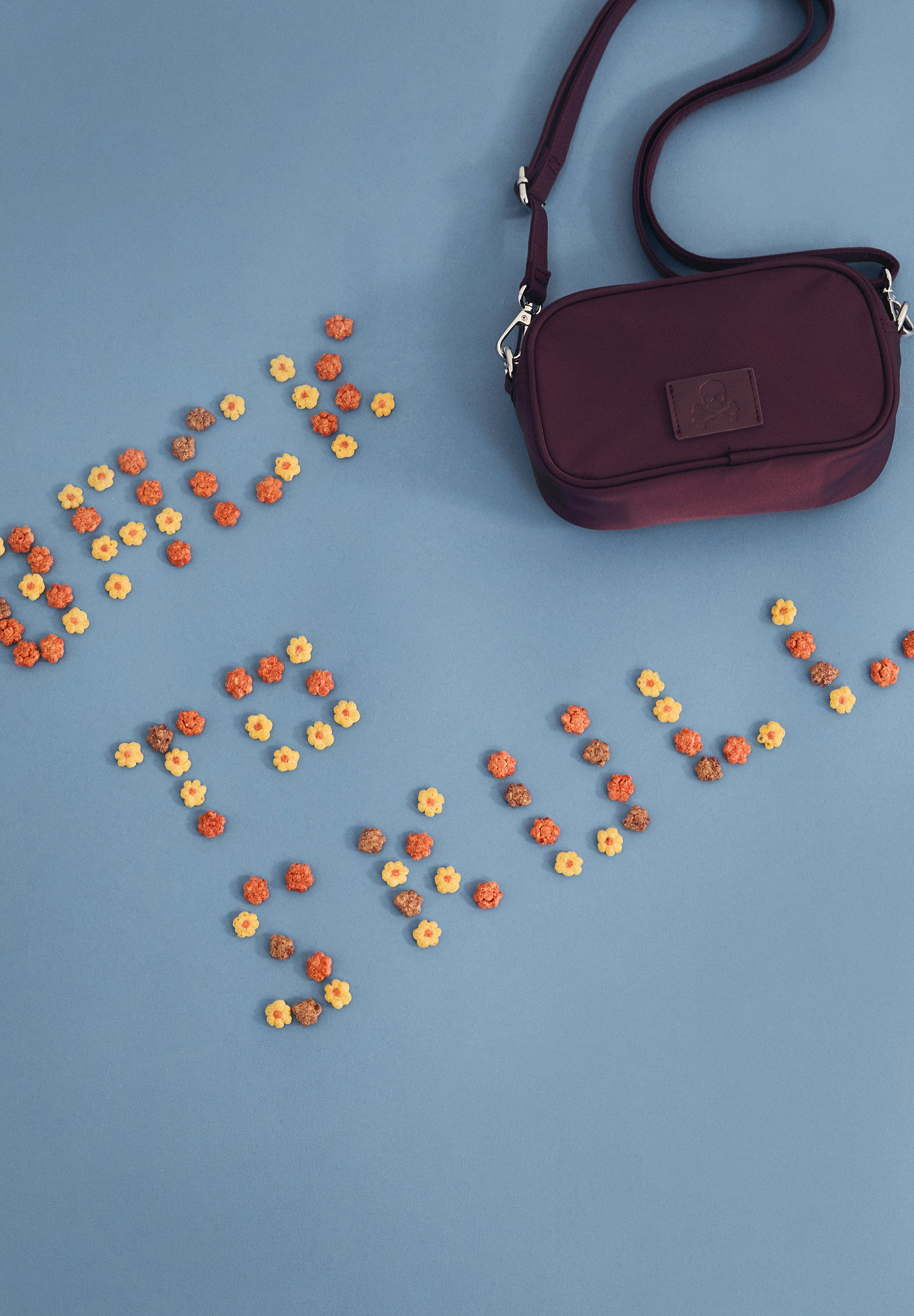 CROSSBODY BAG WITH SKULL