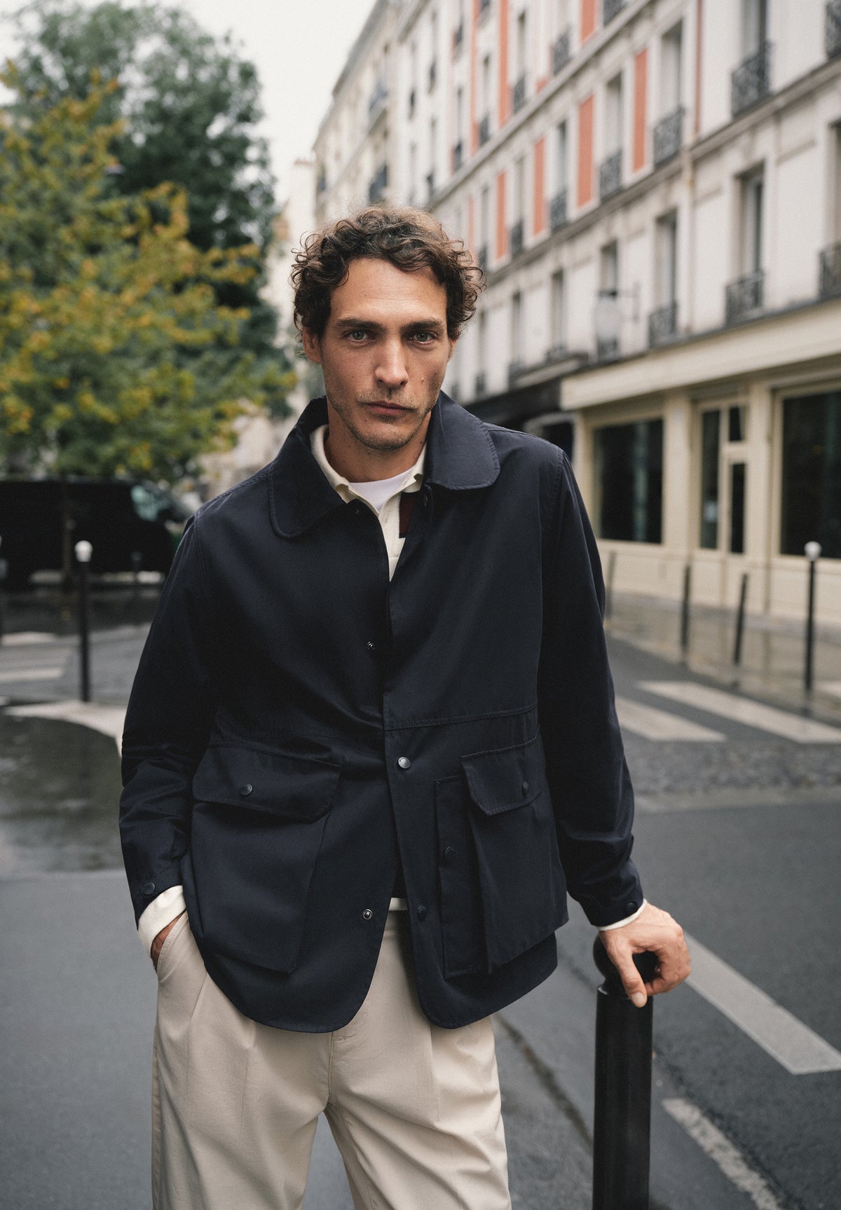 TECHNICAL JACKET WITH POCKETS