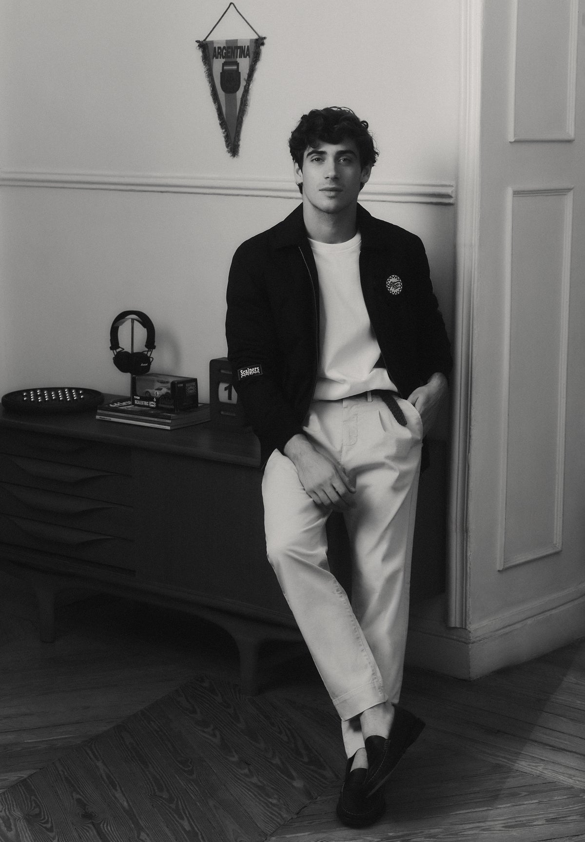 DARTED TAILORED TROUSERS