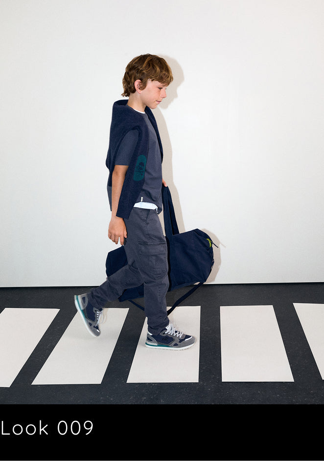 SKULL SWEATER WITH ELBOW PADS