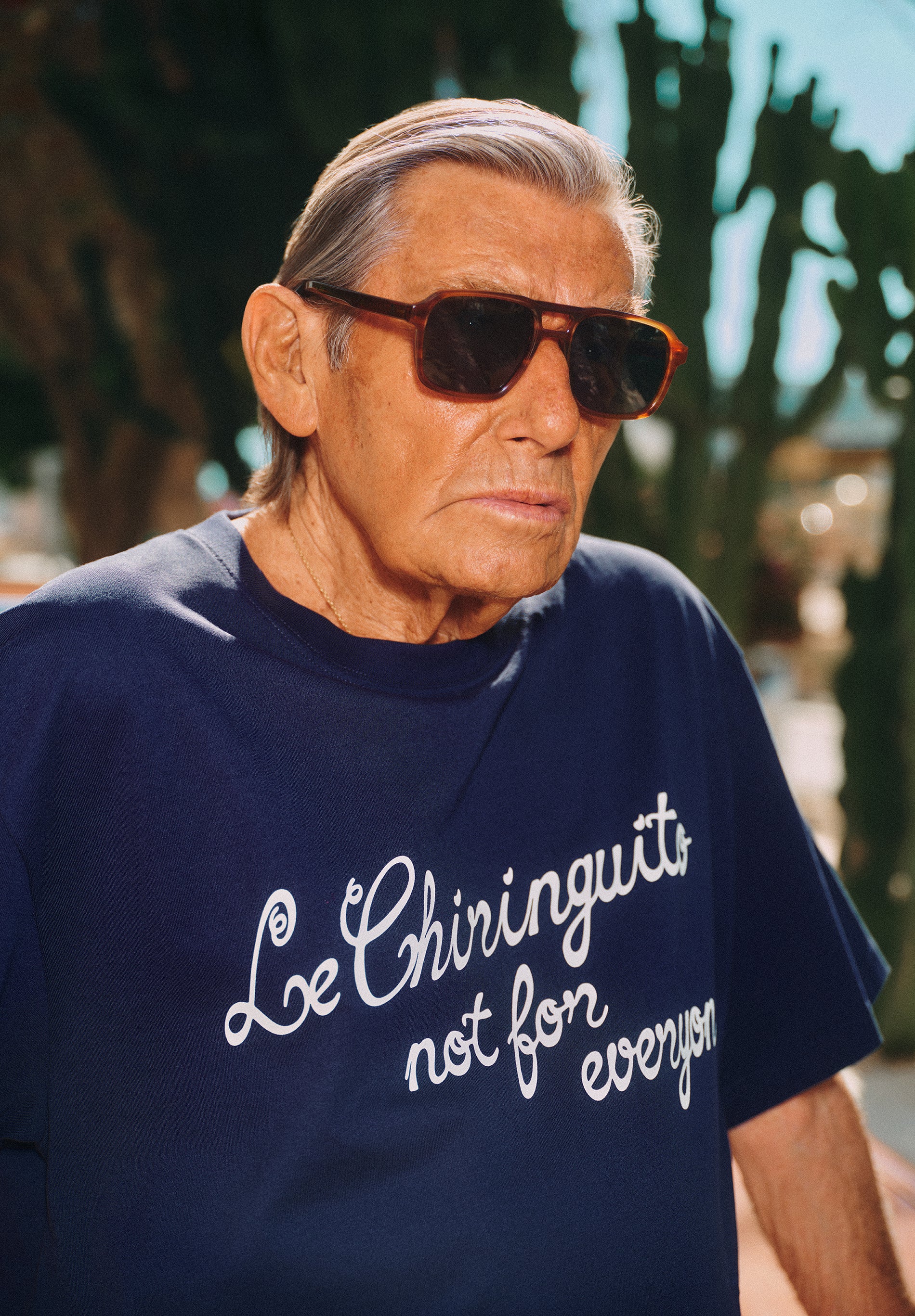CONTRAST PRINT T-SHIRT | LE CHIRINGUITO
