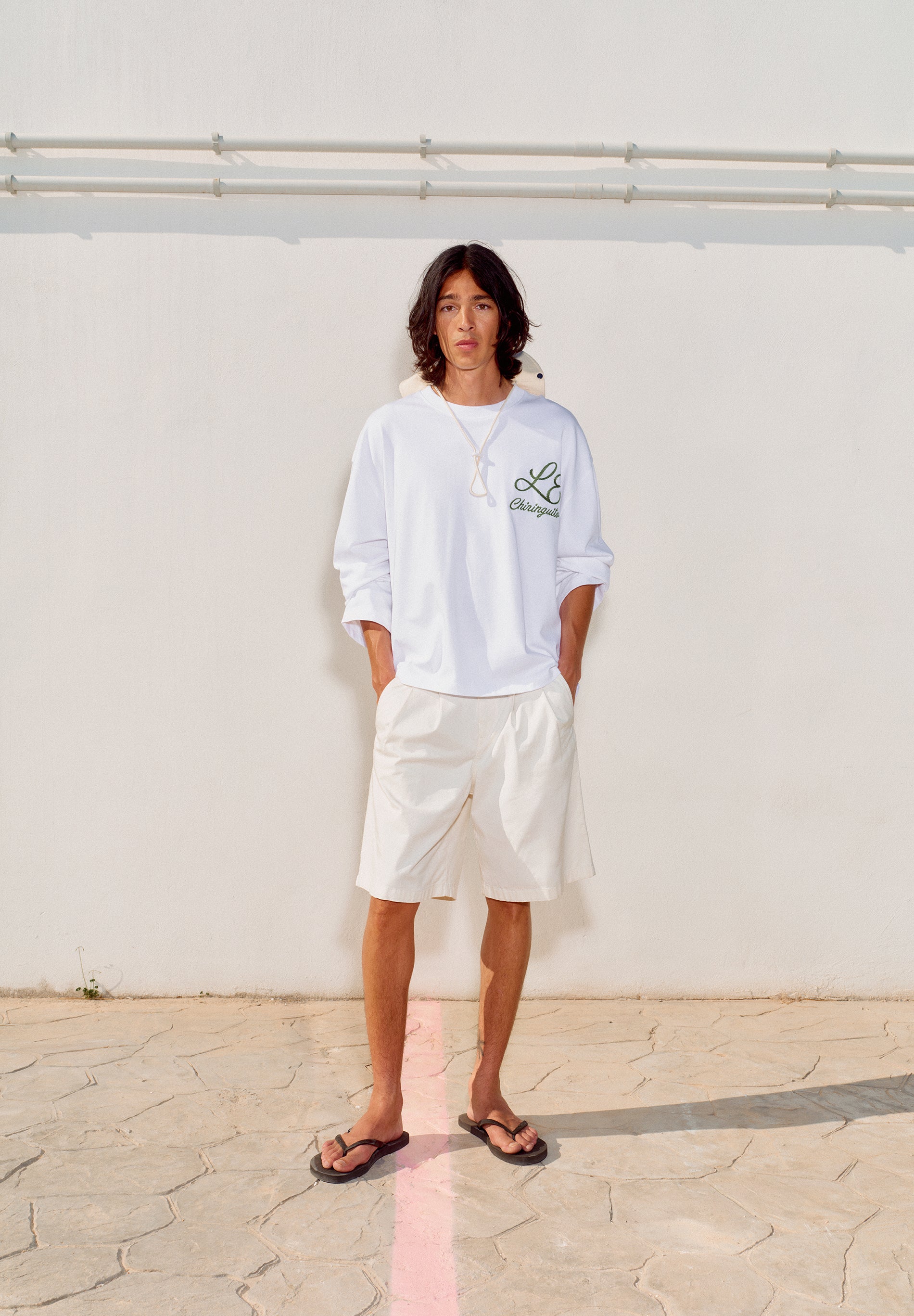 BOXY EMBROIDERED T-SHIRT | LE CHIRINGUITO