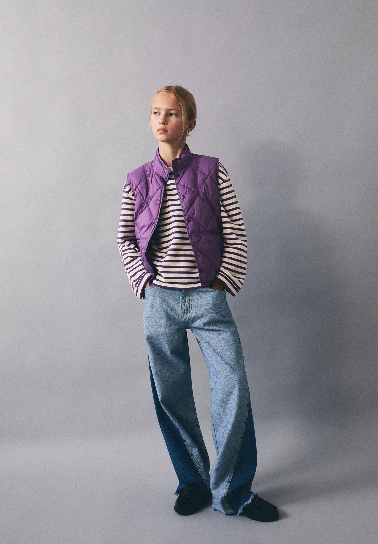 SKULL AND STRIPES T-SHIRT