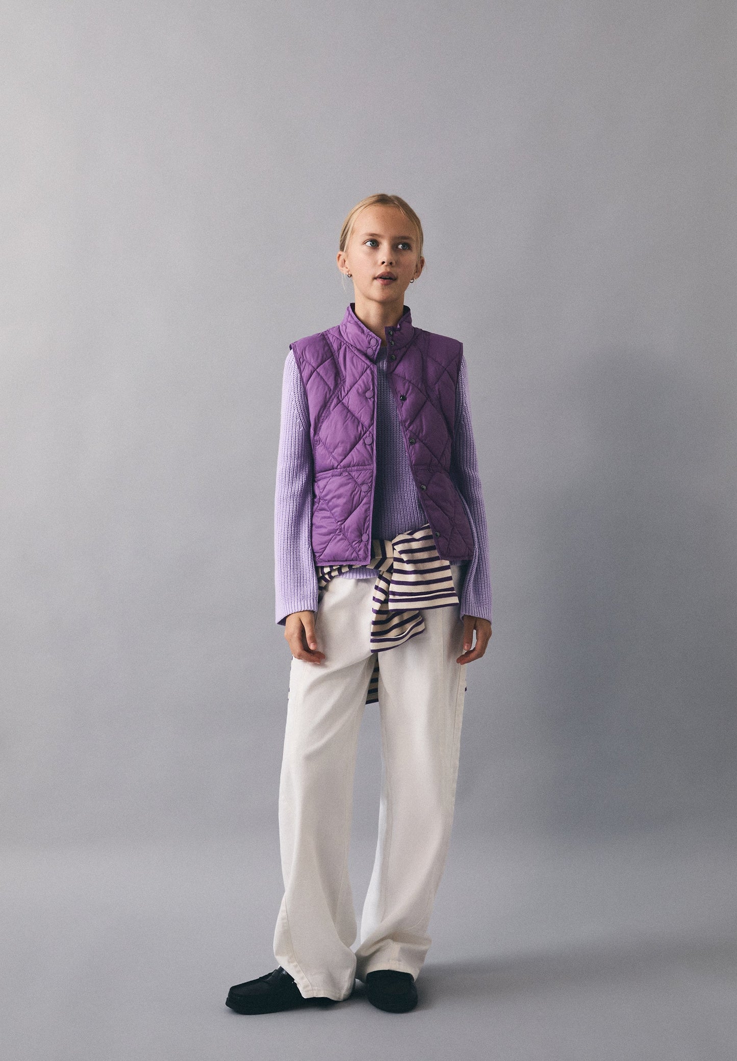 WIDE LEG JEANS WITH SEAMS