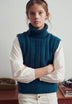 TRICOT GILET KRAAG