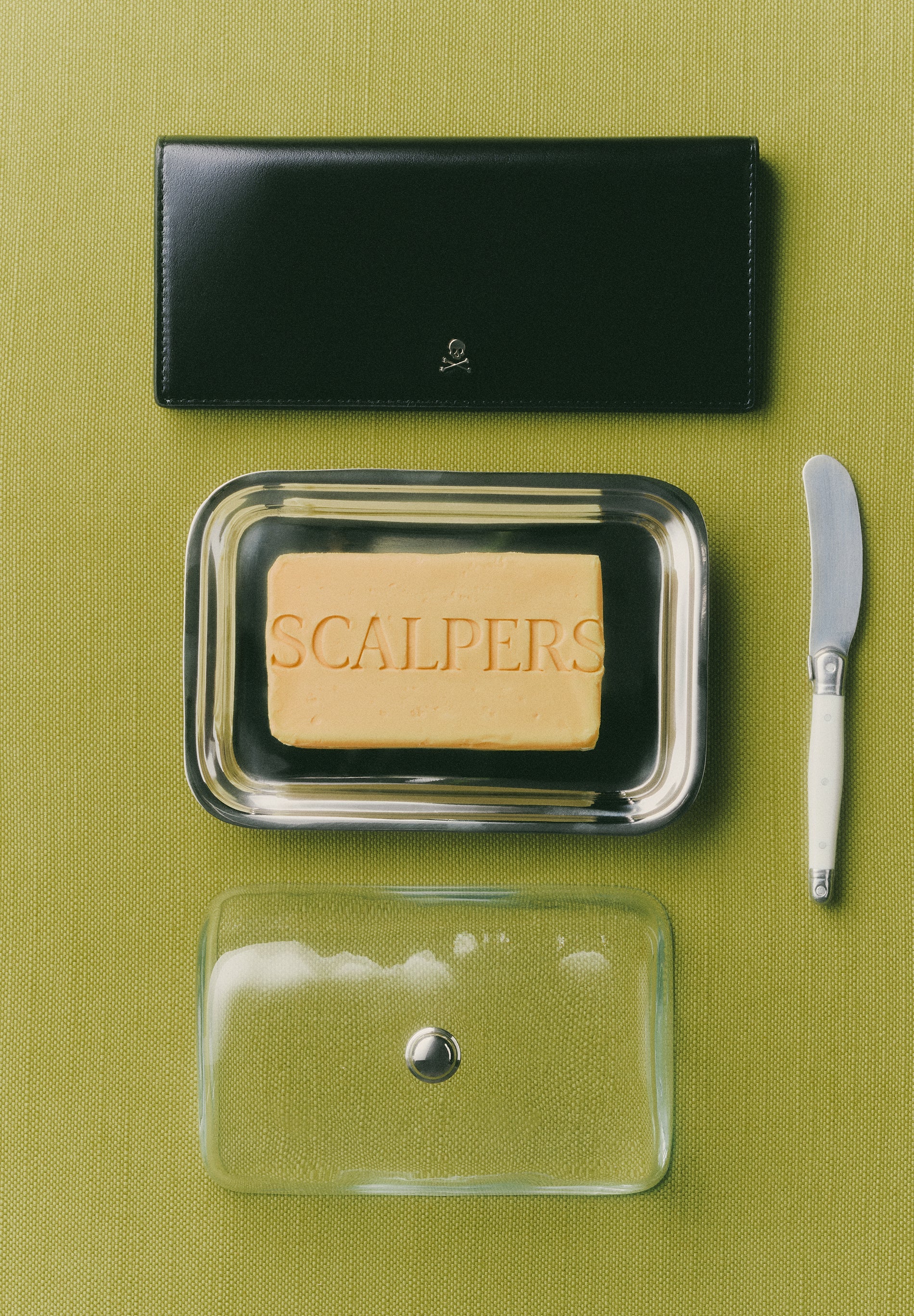 KLASSIEKE PORTEMONNEE LEER