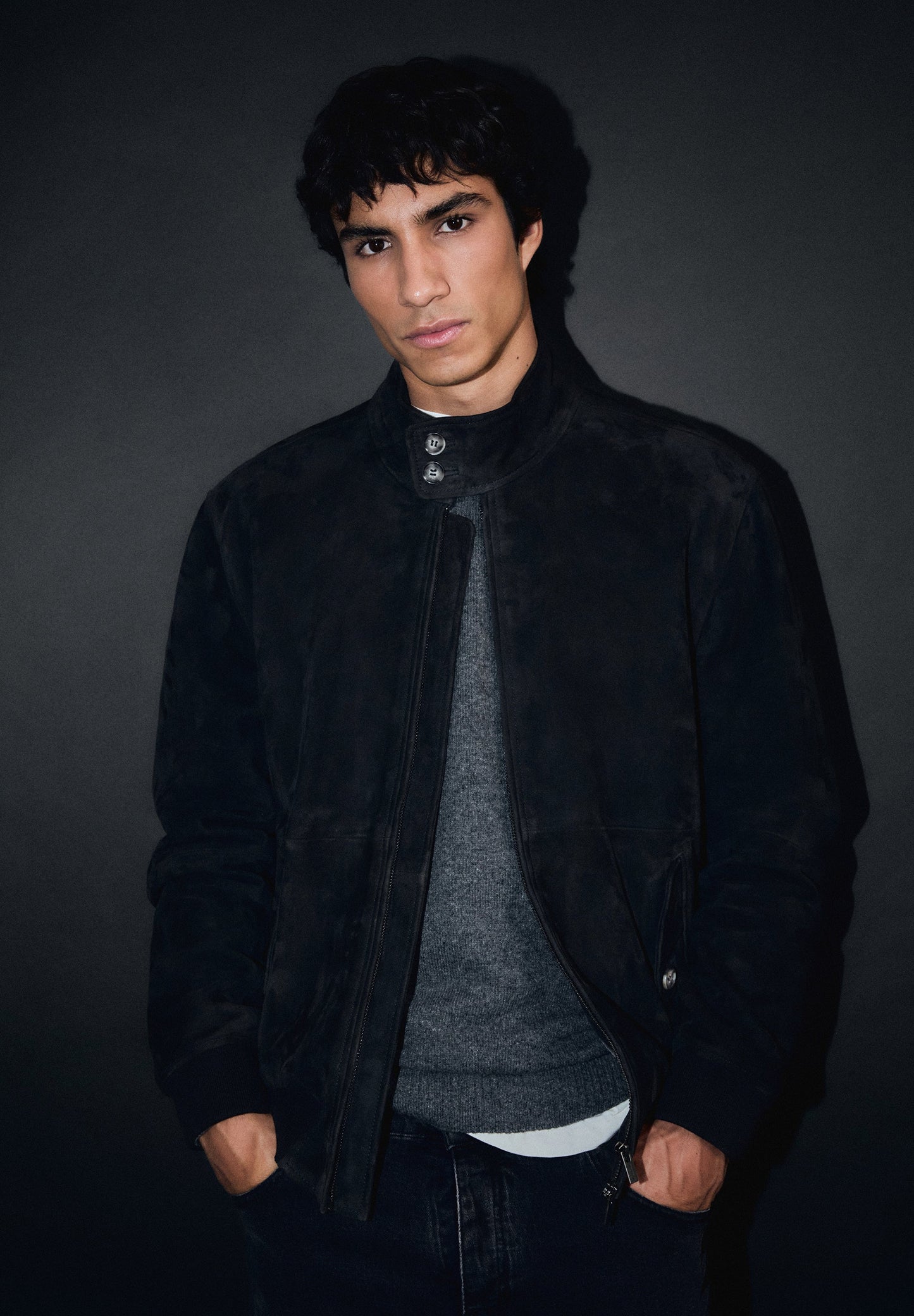 SUEDE LEATHER JACKET