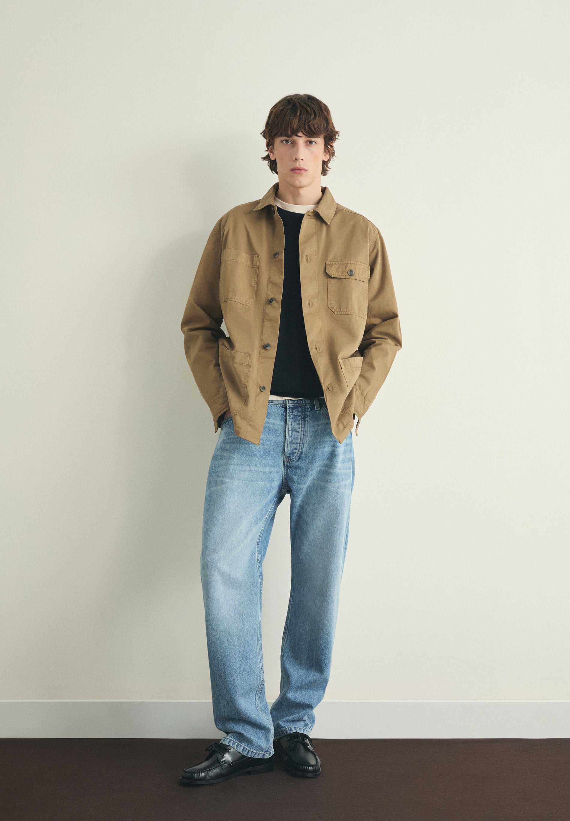 OVERSHIRT WITH BUTTONED POCKETS