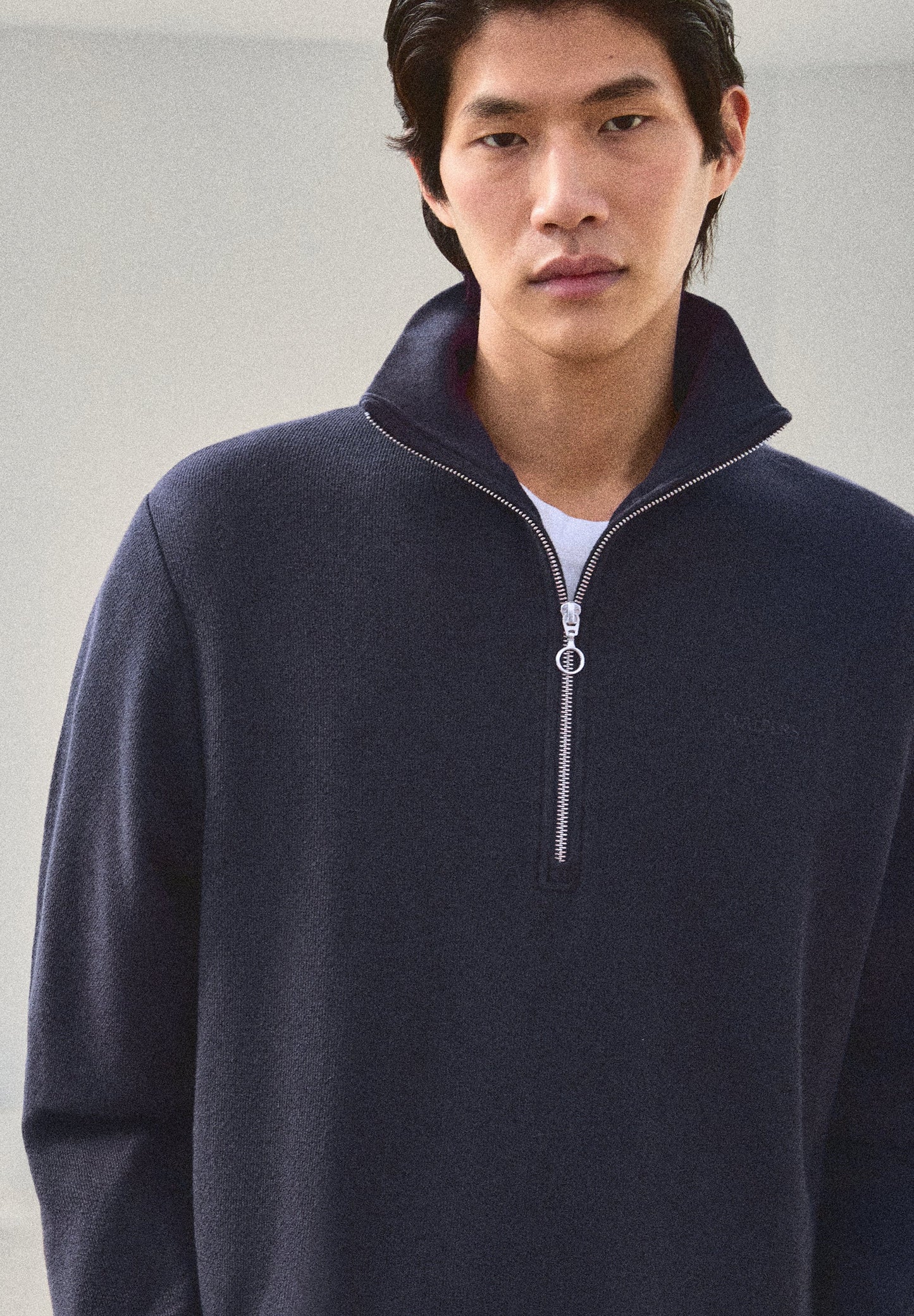 HALF ZIP SWEATSHIRT