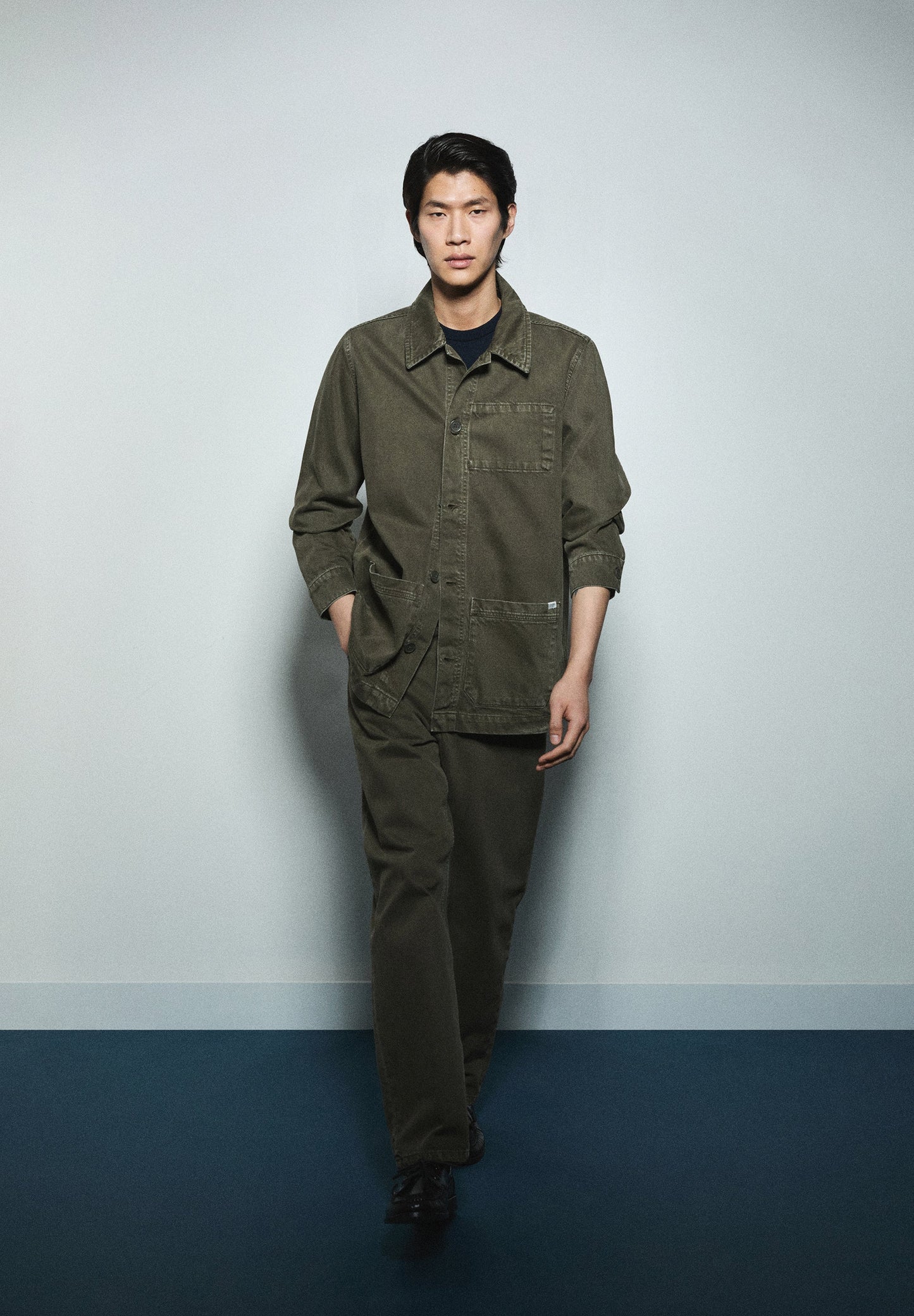 WORKER JACKET WITH POCKETS