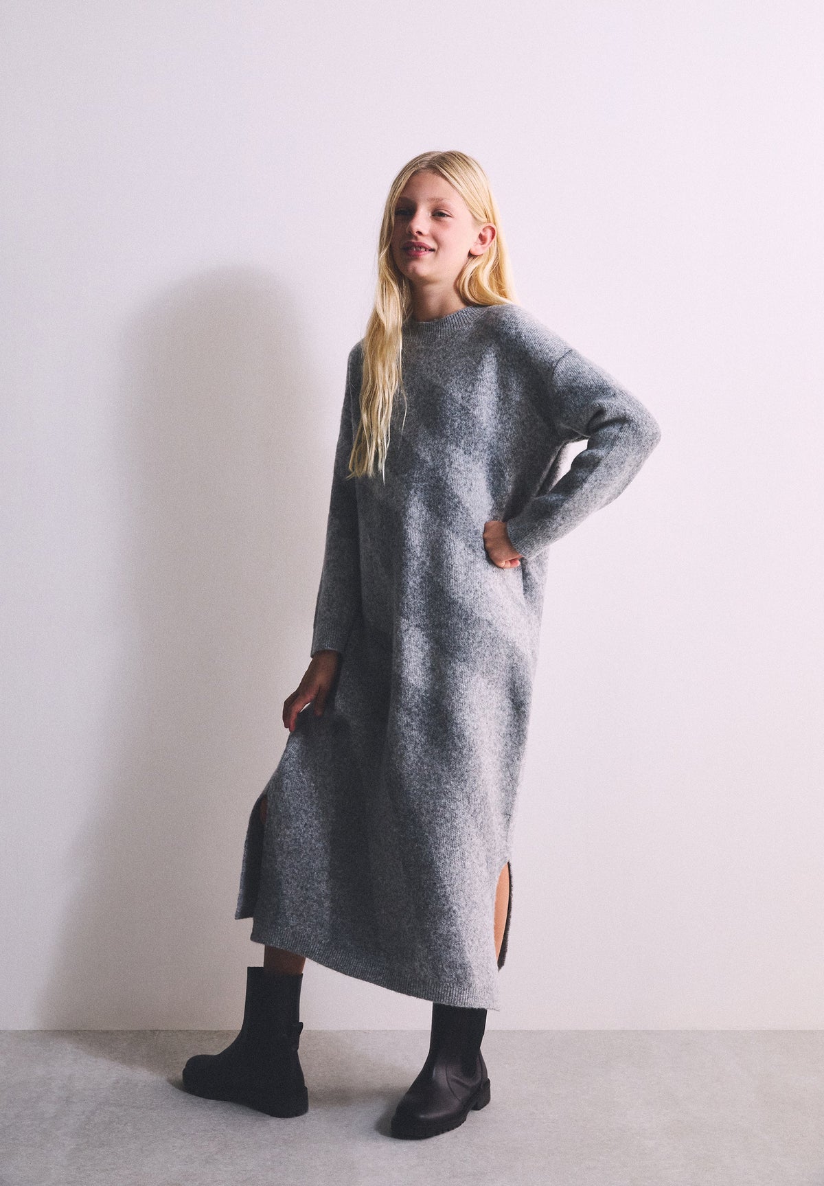 SCMIDI DRESS TRICOT GIRLS