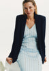BLAZER WITH KNOT AT THE BELT
